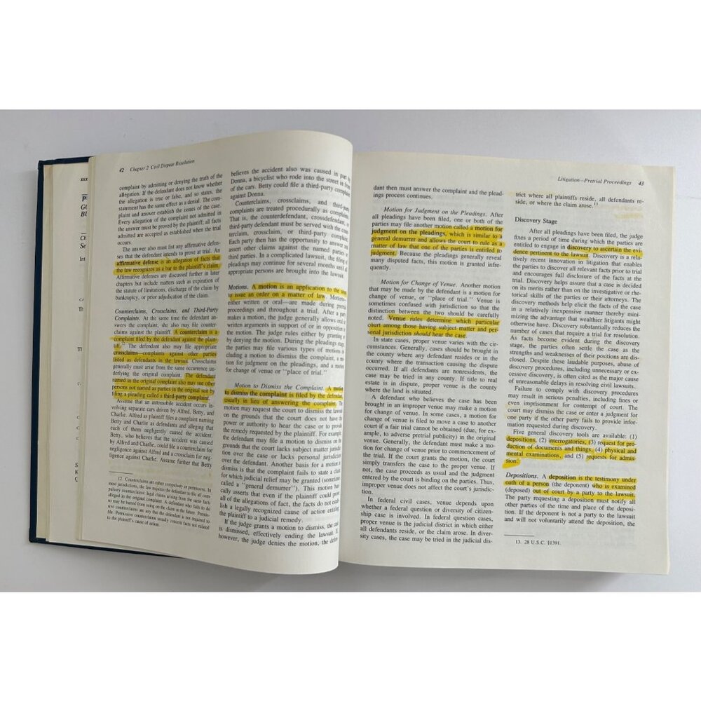 Business Law Principles Cases and Policy Second Edition Mark E Roszkowski 1989 - Picture 7 of 8